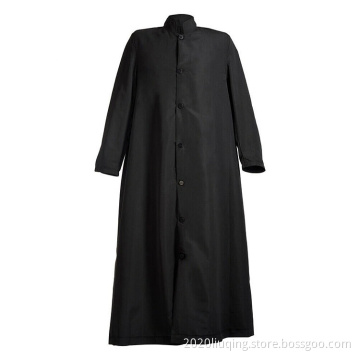 Black Classical Customized Clergy Cassock